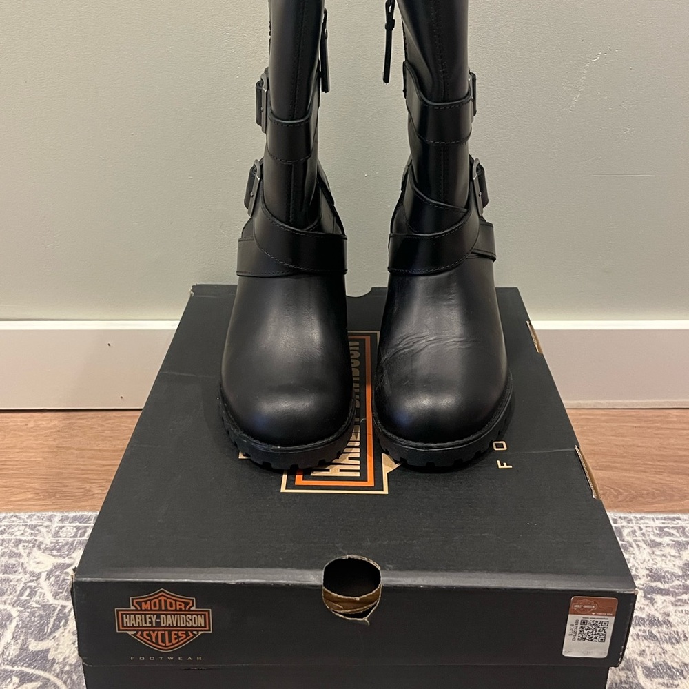 Harley-Davidson Black Riding Boots